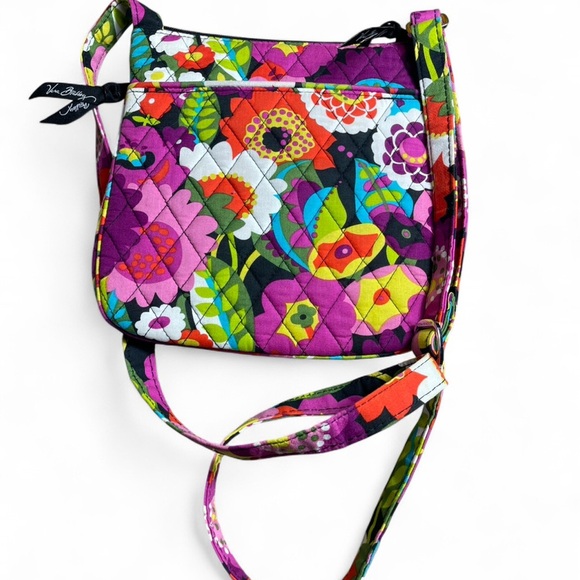 Vera Bradley Handbags - 2 Vera Bradley Vibrant Floral Crossbody Bags - blue and Multicolor Used